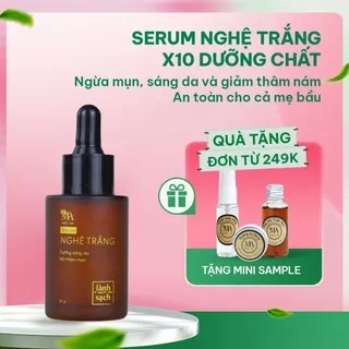 Serum Dưỡng Da Mộc An Nghệ Trắng Cấp Ẩm Sâu, Giảm Mụn Mờ Thâm Nám Chăm Sóc Làn Da Trắng Mịn 30g