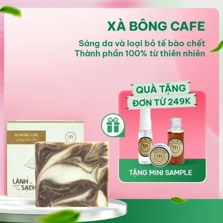 Xà Bông Thiên Nhiên Mộc An Cafe Chăm Sóc Face & Body- Sáng Da Mịn, Loại TBC, Giảm Mụn Đầu Đen 100g