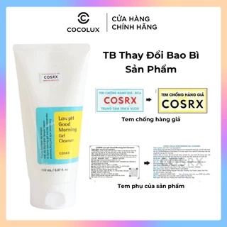 Sữa Rửa Mặt Giảm Mụn Cosrx Low pH Good Morning Gel Cleanser 150ml