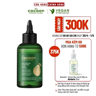 BẢN CẢI TIẾN - Nước dưỡng tóc tinh dầu bưởi ( pomelo hair tonic ) Cocoon 140ml thuần chay