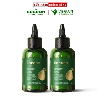 Cải tiến mới - Combo 2 Nước dưỡng tóc tinh dầu bưởi (pomelo hair tonic) Cocoon 140ml/1chai