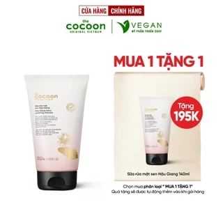 Sữa rửa mặt sen Hậu Giang Cocoon 140ml