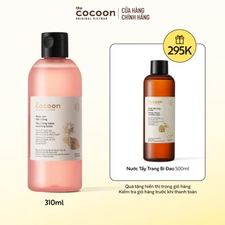 Bigsize - Nước sen Hậu Giang (toner) giúp phục hồi đa nhiệm cho da rất nhạy cảm Cocoon 310ml