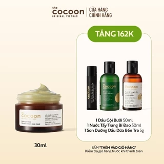 Mặt nạ bí đao Cocoon giảm dầu & mụn 30ml