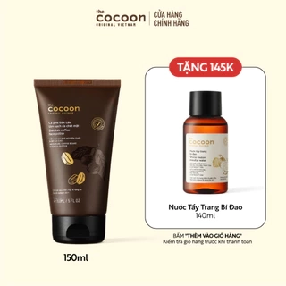 Tẩy da chết mặt cà phê Đắk Lắk Cocoon cho làn da mềm mại & rạng rỡ 150ml