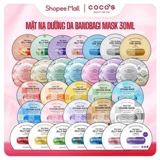Mặt Nạ Bổ Sung Vitamin thần thánh Victa Genic BANOBAGI 30ml