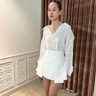 COCO SIN - Đầm Mini Tay Dài Bestseller