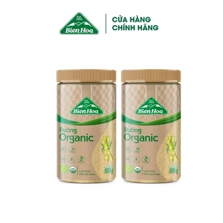 Combo 2 Hủ Đường Organic Biên Hòa hũ 800g/hủ