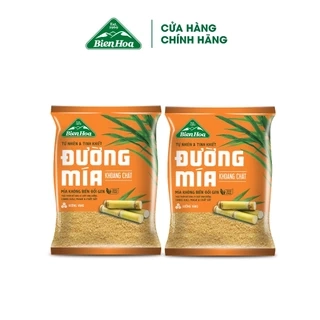 Combo 2 Túi Đường mía khoáng chất Biên Hòa 1kg/túi