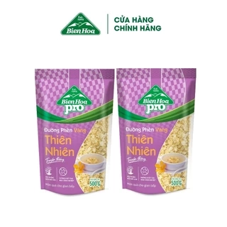 Combo 2 Túi Đường Phèn Vàng Thiên Nhiên 500g/túi
