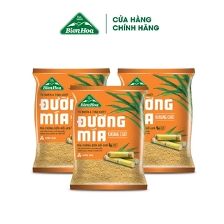 Combo 3 Túi Đường mía khoáng chất Biên Hòa 1kg/túi