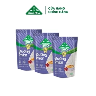 Combo 3 Túi Đường Phèn Biên Hòa Pro 500 Gram/túi