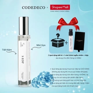 Tinh dầu thơm nữ CODEDECO S EDP 10ml dạng xịt - Cuốn hút, Hấp dẫn, Cá tính