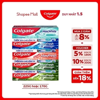 Kem đánh răng Colgate Maxfresh the mát dài lâu gấp 10 lần