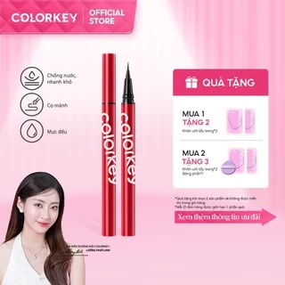 Bút Kẻ Mắt Nước Colorkey Trang Điểm Chống Nước Lâu Trôi 0.55ml