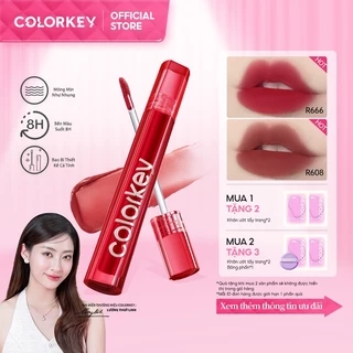 COLORKEY Dòng Son Lì, Màu Sắc Bão Hòa Cao, Nhẹ Và Bền, 3g