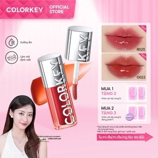 COLORKEY Dưỡng Môi Có Màu Phục Hồi Môi Khô Watery Lip Serum 2.0, 3ml