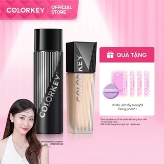 Combo kem nền + xịt khóa trang điểm COLORKEY