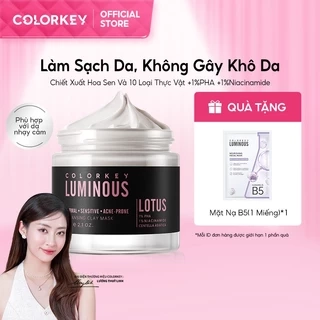 Mặt Nạ Bùn COLORKEY LUMINOUS Làm Sạch Da Không Gây Khô Da Khi Dùng 60g/hũ