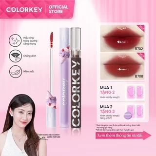 Son kem COLORKEY 1.7g lâu trôi trang điểm màu tươi sáng tùy chọn