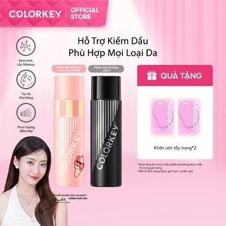 Xịt Khóa Đen COLORKEY Tia Sương Mềm Mại Giúp Khóa Chặt Lớp Trang Điểm Phù Hợp Mọi Loại Da 100ml