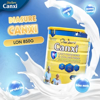 Diasure Canxi 850G Bổ Sung Canxi Nano Bảo Vệ, Hỗ Trợ Sức Khỏe Xương Khớp Tăng Cường Đề Kháng, Xương Chắc Khỏe
