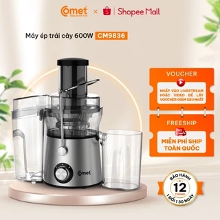 Máy ép trái cây 600W COMET - CM9836