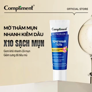Gel Giảm Mụn Bọc, Mụn Mủ, Mụn Trứng Cá, Mụn Viêm, Mụn Đầu Trắng, Mờ Thâm Compliment - Tuýp 25ml