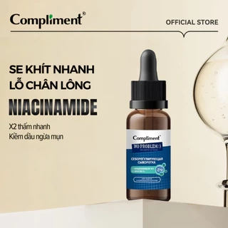 Serum Cấp Ẩm, Giảm Mụn, Phục Hồi Da Compliment HA, B5, B3, Niacinamide, Vitamin C 27ml
