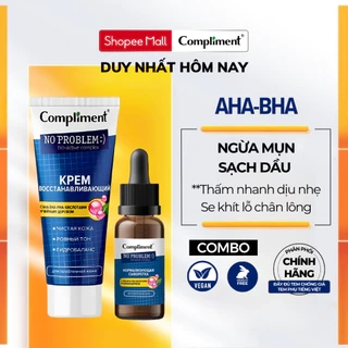 Bộ Serum Và Kem Dưỡng Complimen Cấp Ẩm, Phục Hồi Da, Giảm Mụn Mờ Thâm