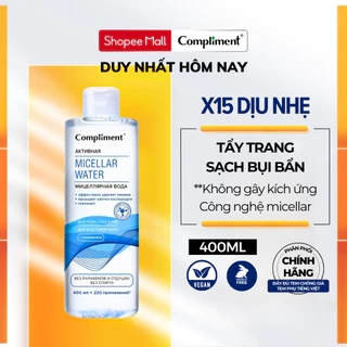 Nước Tẩy Trang Compliment 400ml Dành Cho Da Dầu Mụn