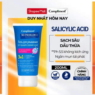 Sữa Rửa Mặt Skin Compliment 200ml, SRM Dịu Nhẹ Cho Mọi Loại Da