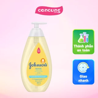 Sữa tắm gội toàn thân Johnson Baby cho bé 500ml (Bao bì mới)