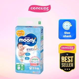 Tã quần Moony (M, 52 miếng)
