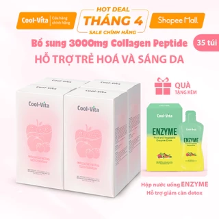 Combo Collagen Uống Hỗ Trợ Trẻ Hóa Sáng Da & Enzyme Uống Hỗ Trợ Tiêu Hoá, Thanh Lọc Cơ Thể Coolvita