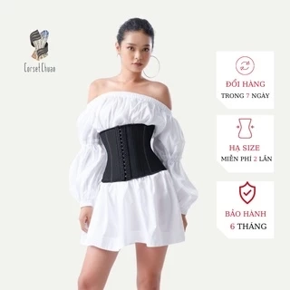 Đai nịt bụng Corset Chuẩn HongKong - Màu đen