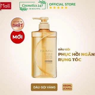 Dầu Gội  Premium Repair Tsubaki 330ML & 490ML Phục Hồi Ngăn Rụng Tóc