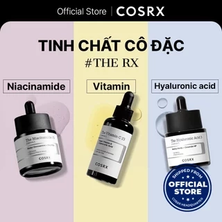 Serum COSRX The RX 20ml Niacinamide 15% chăm sóc da mụn/ Vitamin C 23% & 13% cải thiện tông da/ Hyaluronic 3% làm mát dịu da