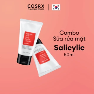 Combo 2 Sửa rửa mặt COSRX Salicylic Acid Daily Gentle Cleanser