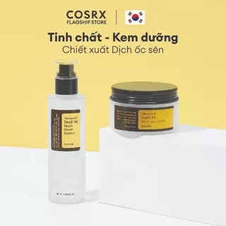 COSRX Combo Tinh Chất Dưỡng Ẩm, Tái Tạo Và Phục Hồi Da (96% Ốc Sên) + Kem Dưỡng Ẩm Tái Tạo và Phục Hồi Da (92% Ốc Sên)