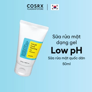 Gel Rửa Mặt Tràm Trà, 0.5% BHA COSRX Low pH Good Morning Gel Cleanser