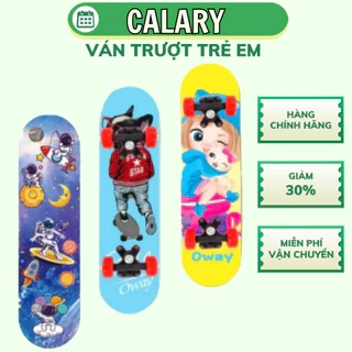 Ván Trượt Cougar-2406 Chính Hãng Dành Cho Trẻ Em Từ 2-6 Tuổi, Mặt Nhám Chống Trơn Màu Đen, Nhiều Màu Sắc
