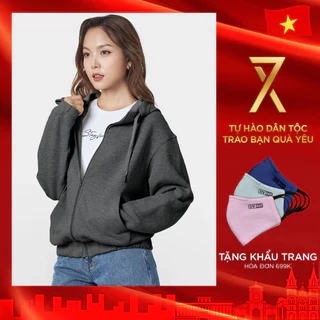 Áo Khoác Chống Nắng Nữ Couple TX Thun 2 Da Dây Kéo 2 Đầu WOK 2059