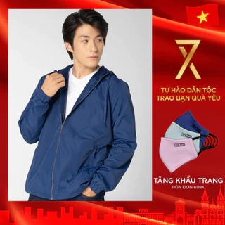 Áo Khoác Nam Couple TX Dù Nón 2 Lớp Basic MOP 1066