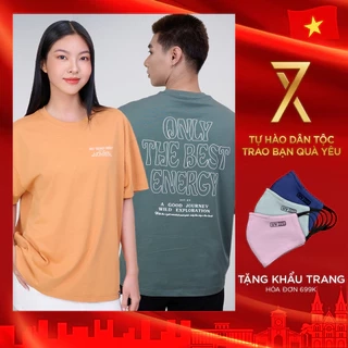 Áo Thun Gia Đình Couple TX The Only Best Energy Form Oversize TS 402