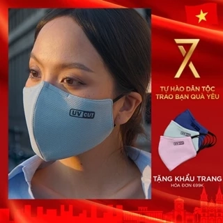 Khẩu Trang Chống Nắng UV Couple TX Logo Phản Quang MFA 1006