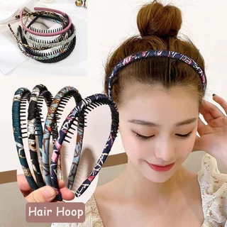Băng Đô Cài Tóc Có Răng Cưa Chống Trượt Phong Cách Hàn Quốc Cho Nữ