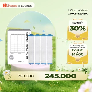 Lõi lọc cặn Cuckoo CWCFSE4BC HÀNG CHÍNH HÃNG CHẤT LƯỢNG HÀN QUỐC