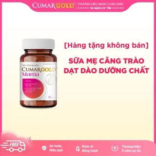Viên Uống Lợi Sữa CumarGold Mama - Gọi Sữa Về 24h, Bổ Huyết, Phục Hồi Sức Khoẻ Sau Sinh - HN0561