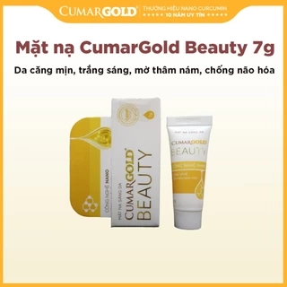 Mặt nạ CumarGold Beauty 7g giúp da căng mịn, trắng sáng, mờ thâm nám - HN0632